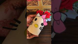 How to make pen holder 🖊diy pen holder from plastic bottle😱diy youtubeshortsmoshorts [upl. by Tyrrell755]