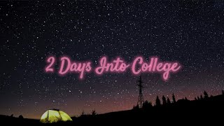 2 days into college Aimee Carty Lyric Music Video [upl. by Acira797]