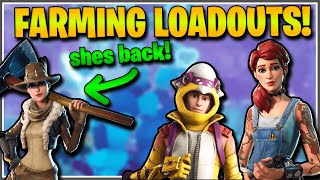 THE BEST FARMING LOADOUTS ARCHAEOLOJESS RETURNS  Fortnite Save The World [upl. by Lewej]