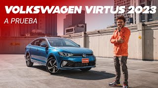 Volkswagen Virtus 2023 a prueba el sedán más pequeño de VW por fin desenvaina la espada [upl. by Tiphany]