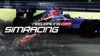 rFactor  F1RFT 2012  KERS amp DRS [upl. by Fredette]