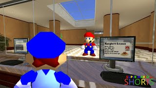 SM64 Shorts Mario Renews His Spaghetti License  S2E5 [upl. by Ahtoelc174]