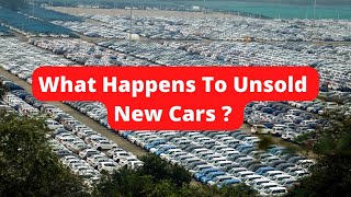 ☠️ What Happens To Unsold New Cars  SHOCKING PICTURES 👀 [upl. by Esorylime]