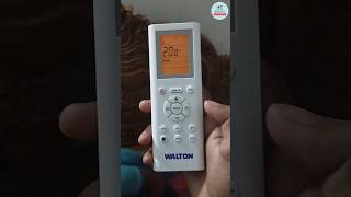 WALTON AC Remote Use  এসি কোন মোডে চালাবেন [upl. by Sila291]