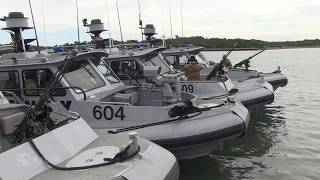 US Navy Patrol Boats Coastal Riverine Squadron Four [upl. by Oribelle]