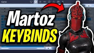 Martoz Fortnite Settings and Keybinds Fortnite Pro Player [upl. by Yniar180]