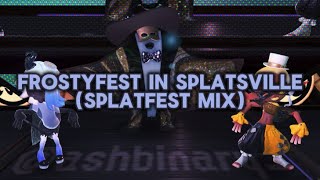 A Frosty Night in Splatsville Splatfest Plaza Mix [upl. by Lerrud724]