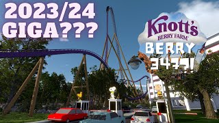 NoLimits 2 Knotts 2023 Giga Full Site Recreation  4k POV [upl. by Drisko]