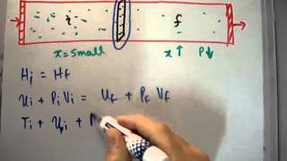 Thermodynamics 49  Joule Thompson Throttling  Adiabatic Cooling [upl. by Cyrano]