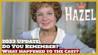 Hazel tv series 1961  Cast After 62 Years  Then and Now  Where are they now  2023 [upl. by Portingale]