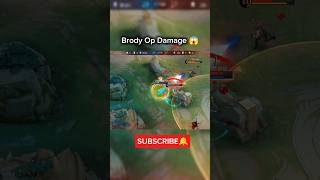 Brody 1vs4☠️Brody best build gameplay🔥mobilelegends mlbbindonesia montagevideo shorts [upl. by Anitsud]