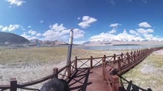 Walking by Karakul Lake Pamir Plateau Xinjiang [upl. by Simmons]