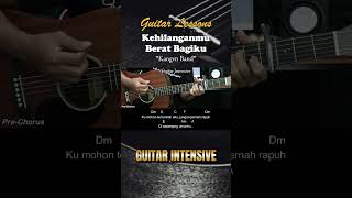 Kehilanganmu Berat Bagiku  Kangen Band  Tutorial Chord Gitar Mudah dan Lirik chordgitar [upl. by Olga]