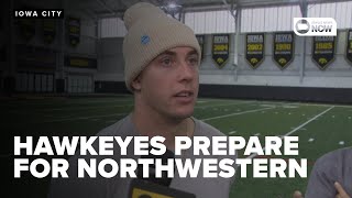 The Hawkeyes hope to bounce back with a Homecoming matchup against Northwestern [upl. by Didi]