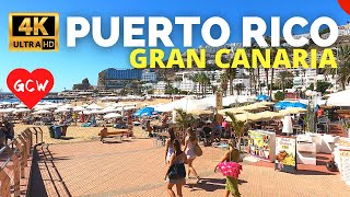 PUERTO RICO Gran Canaria November 2023 🔴Beach to Passarella Shopping Centre [upl. by Nanine]