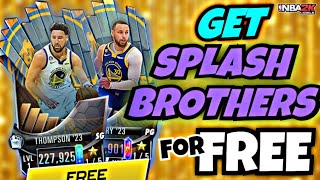 GET FREE CHAOS DIAMOND KLAY amp PLASMA QUARTZ CURRY FROM FRANCHISE THEME  NBA 2K MOBILE [upl. by Steen253]