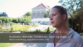 Kvalitativ Metode Tendenser teori og praksis [upl. by Olim]