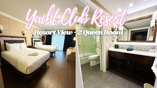 Disneys Yacht Club Resort Room Tour [upl. by Aicenek252]