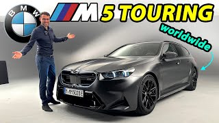 BMW M5 Touring REVEAL REVIEW [upl. by Poler827]