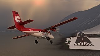 Aerosoft DHC6 Twin Otter to Isafjordur Iceland  Microsoft Flight Simulator [upl. by Moya]