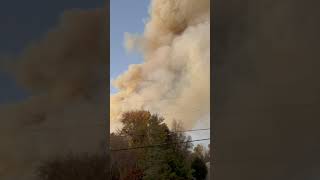 Evesham NJ Wildfire evesham wildfireseason [upl. by Ioab]