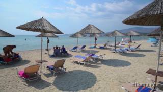 San Antonio beach near Potos Thassos [upl. by Repinuj]