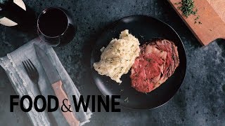 Standing Rib Roast of Beef  Recipe  Food amp Wine [upl. by Botti332]