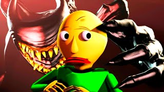 Baldi vs Ink Bendy Bendy and the Ink Machine vs Baldis Basics [upl. by Lai]