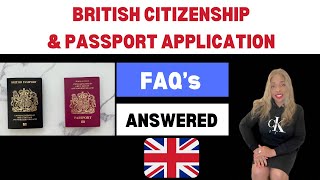 BRITISH CITIZENSHIP QUICK GUIDE AND QUESTIONS ANSWEREDBRITISH PASSPORTFAQS FOR 2023 [upl. by Davon]