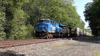 NS 25G at Larimer PA with 8098 and 1069 [upl. by Philps]