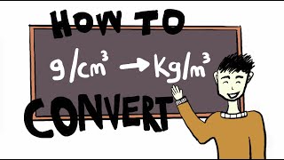 How to Convert gcm3 to kgm3 And NEVER BE WRONG AGAIN [upl. by Adelia703]