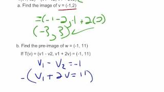 Linear Algebra Introducing Linear Transformations [upl. by Tengler]