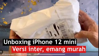 Unboxing iPhone 12 mini cuma 3 jutaan [upl. by Nielson]