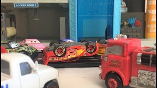 Cars 3 RustEze Adventures Season 3 Ep 2 Career Ending Crash [upl. by Saqaw]