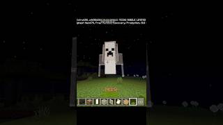 Build ghost in Minecraft minecraft shots 3factaboutminecraft minecraftbuilding [upl. by Lledualc81]