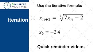 Iteration 2  GCSE maths grade 7 still fairly easy [upl. by Tolland]