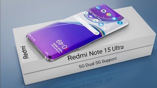 Redmi Note 15 Ultra 5G⚡300MP Camera 8000mAh Battery 200WT Charge First Look Full Specs [upl. by Nnaira]