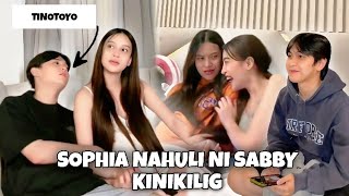 SOPHIA NAHULI NI SABBY NAKAUSAP SI FRANZ 😱😍🥰❤️ sabbyandsophia yabby yajifigueroa franzmiaco [upl. by Ameerahs236]