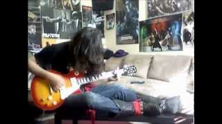 Motley Crue Girls Girls Girls Lead Guitar Cover Mick Mars [upl. by Nuahsad]