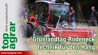 Internationaler Grünlandtag in Rodeneck Neue Landtechnik für den Hang [upl. by Fabozzi]