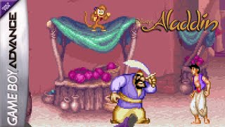 Disneys Aladdin  アラジン Quick Gameplay Game Boy Advance [upl. by Marc]