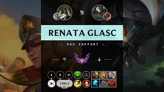 Renata Glasc Support vs Skarner  KR Master Patch 1411 [upl. by Nessy]