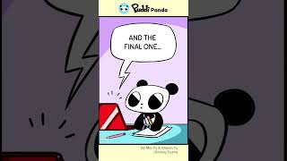 The Easiest Drawing Lesson 🎨🐼 Puddi Panda Comic reels puddipanda artist [upl. by Htiekel889]