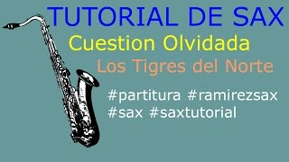 Cuestion Olvidada Los Tigres de Norte TUTORIAL [upl. by Eintroc]