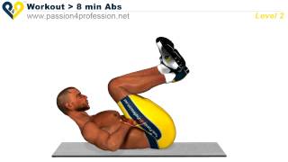 8 Min Abs Workout Level 2 [upl. by Melinde]