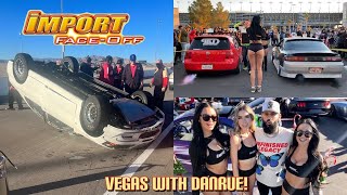 Vegas IFO Coverage 2022 with 2 Step Crash at 120 Danrue Models Show Cars Drags Cars plus more [upl. by Nauh478]