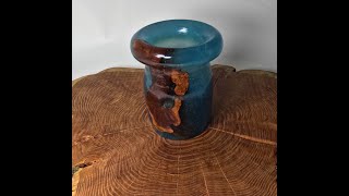 Manzanita Root Burl in Clear Blue [upl. by Reffineg]