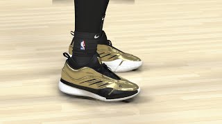 NBA 2K25 Next Gen Shoe Creator  Adidas Dame 9 quotChampagnequot [upl. by Florian]