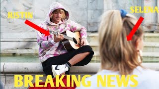 Justin Bieber Serenades Love of My Life SELENA GOMEZ Outside Buckingham Palace [upl. by Rosco]