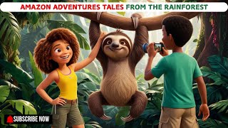 Amazon Rainforest Expedition Wildlife Conservation and Exploration Animated bedtime stories [upl. by Ollehcram713]